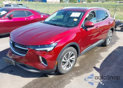 2021 Buick Envision Awd Essence из США, поврежденный, VIN LRBFZPR48MD126912